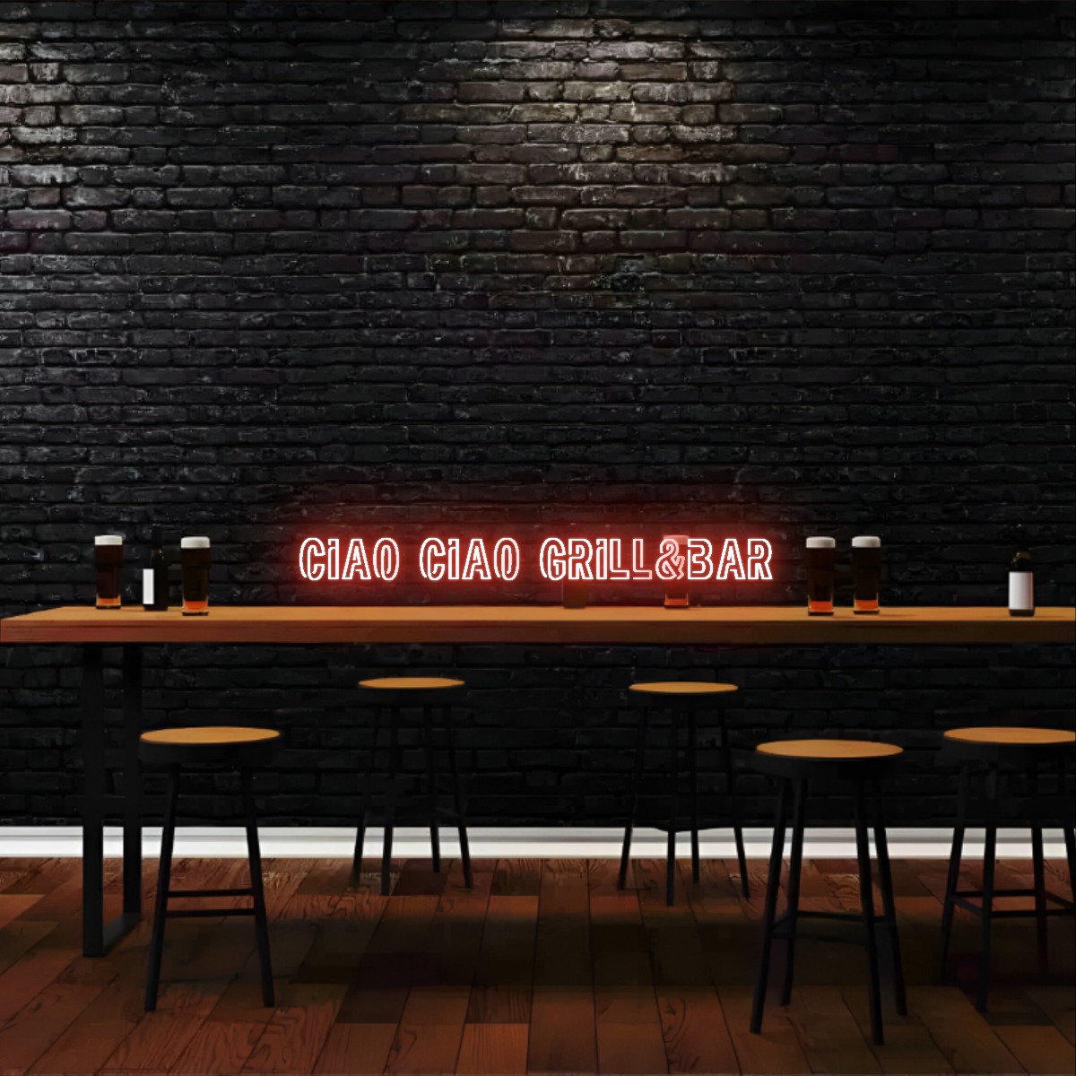 CIAO CIAO GRILL&BAR – Neon Sign
