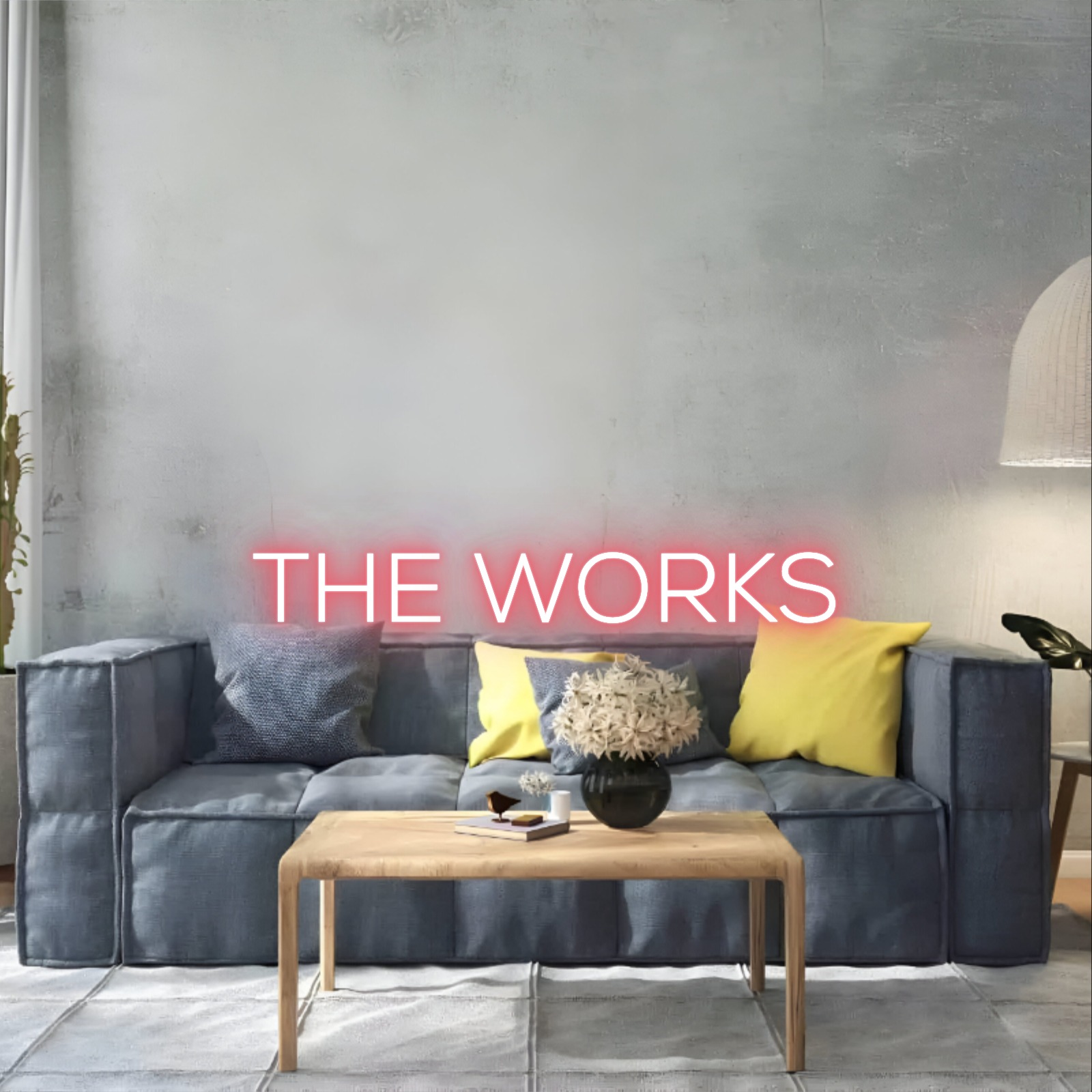 THE WORKS – Neon Sign