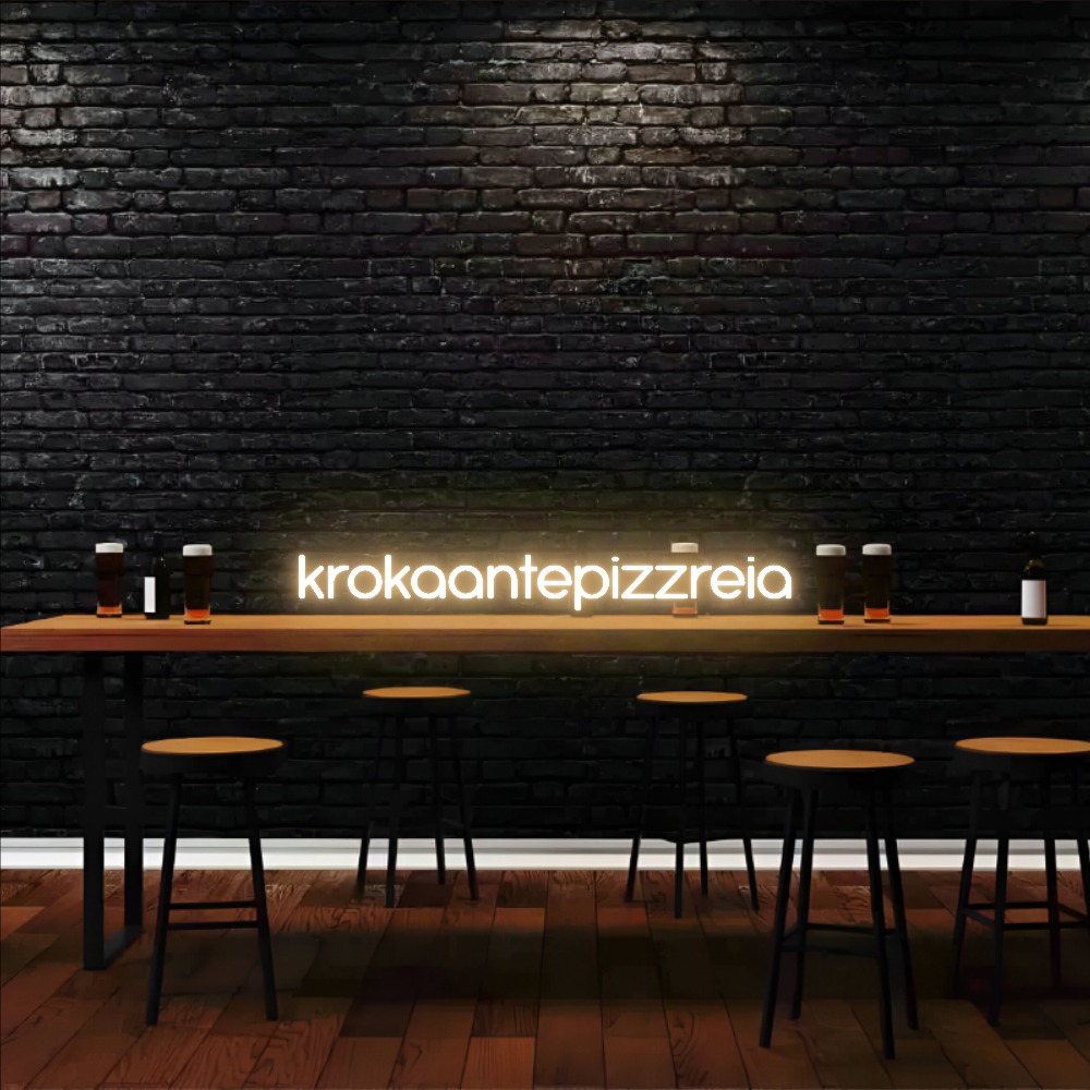 krokaantepizzreia – Neon Sign