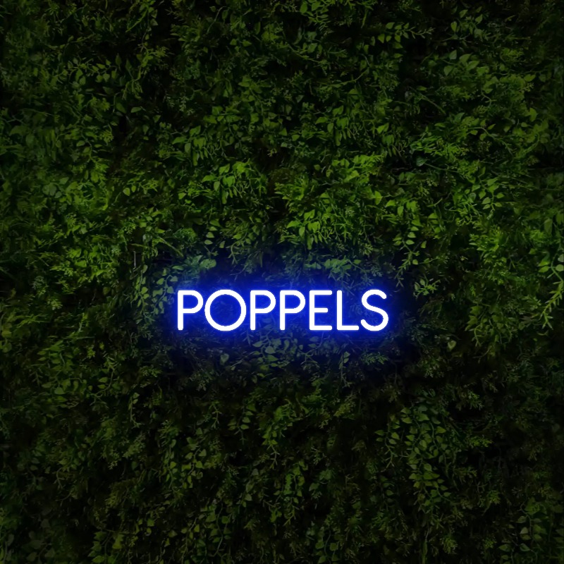 POPPELS – Neon Sign