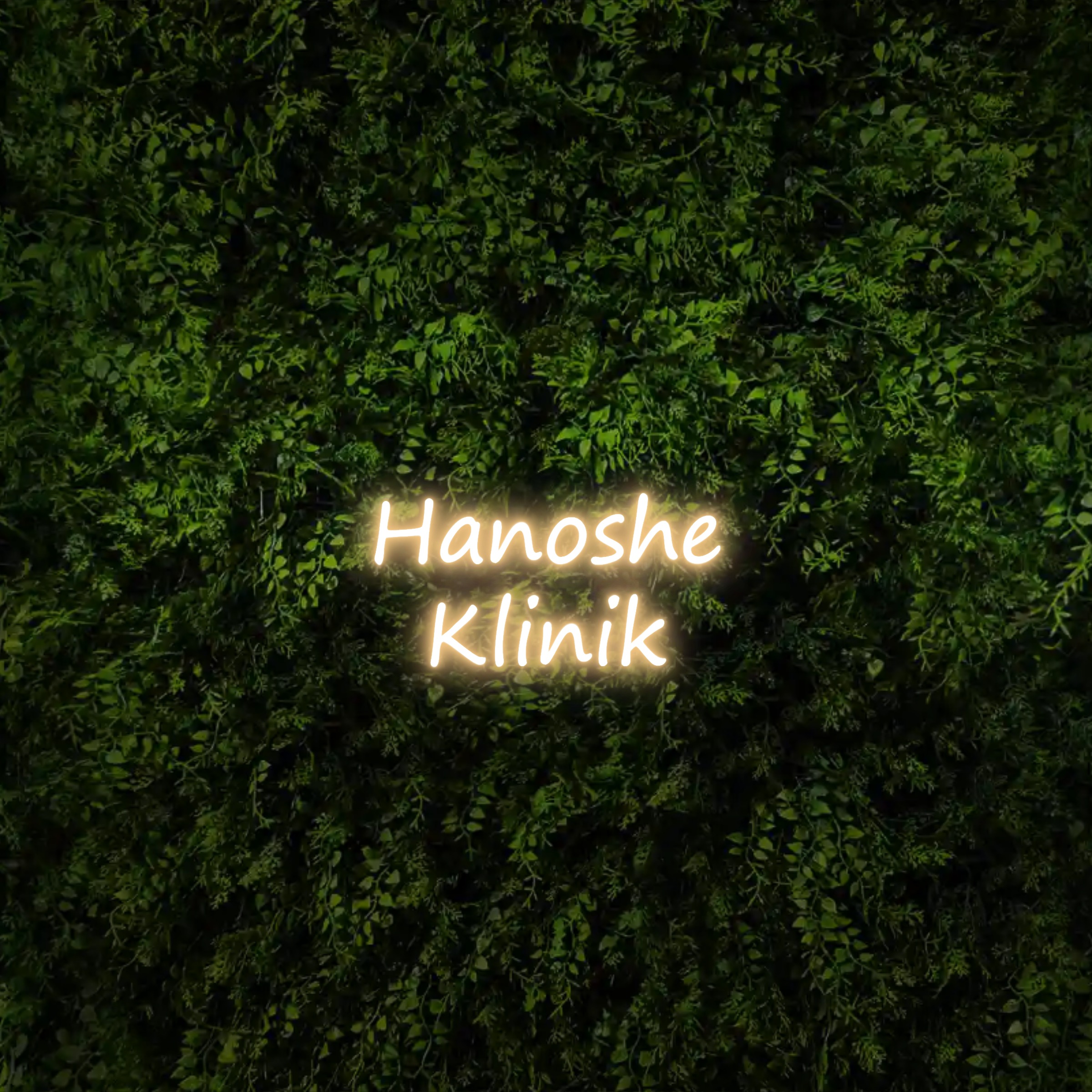 Hanoshe 
Klinik  – Neon Sign