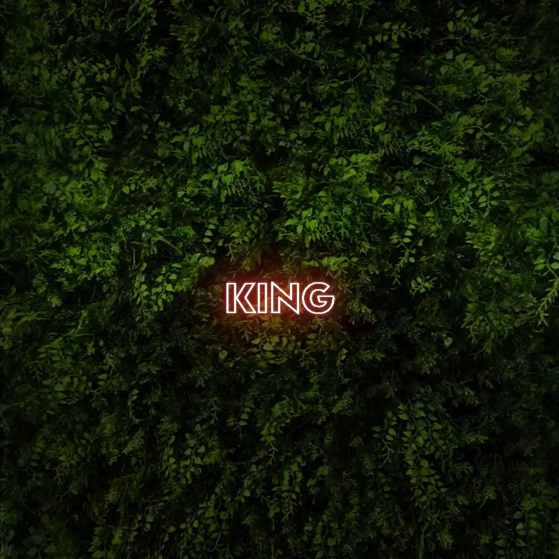 KING – Neon Sign